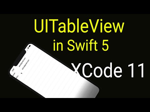 Swift UITableView Tutorial with Custom Cells : For Beginners