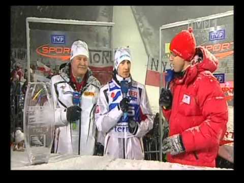 Puchar Świata w skokach narciarskich - Zakopane 23.01.2011 Studio po konkursie