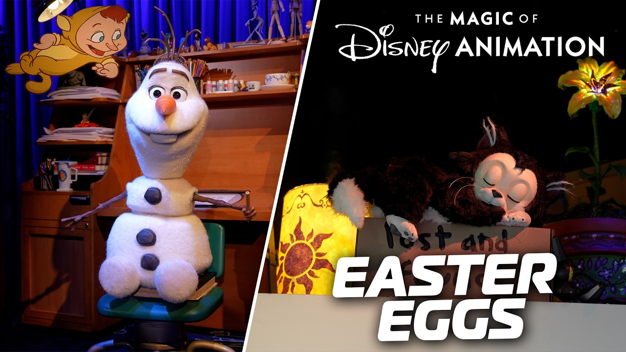 The Magic of Disney Animation Imagineering Easter Egg Tour