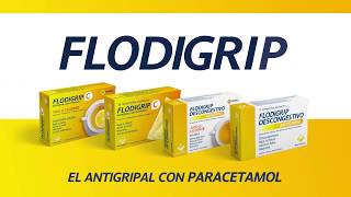 Urufarma Flodigrip, el antigripal con Paracetamol anuncio