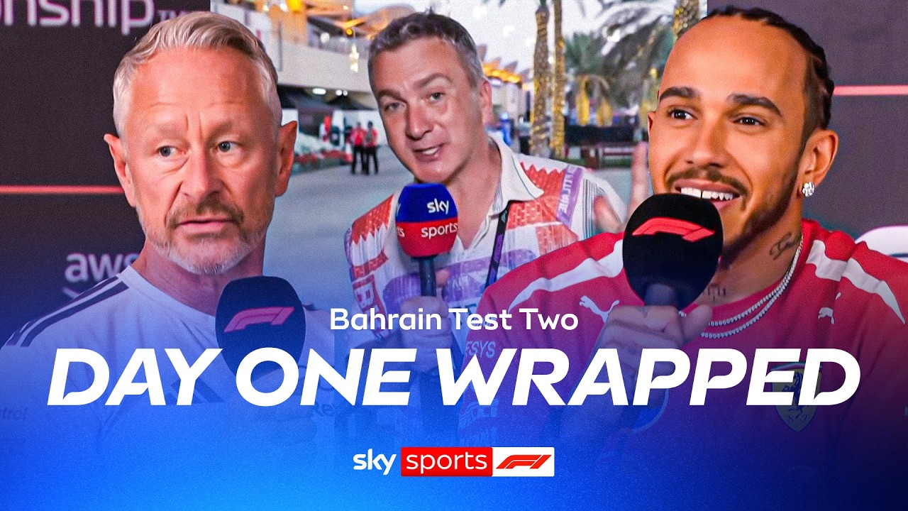 Final pre-season test in Bahrain! | Day One F1 Testing Wrapped