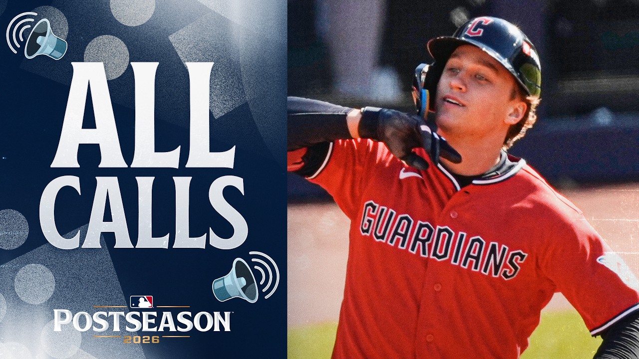 ALL CALLS: Petey Halpin puts the Guardians BACK ON TOP in Game 3 of the ALCS! 🔊