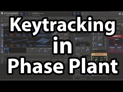 Keytrack filters and more in Phase Plant with the Note Modulator - Tutorial