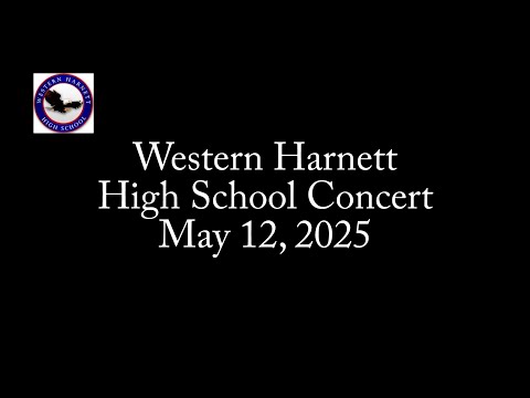 Western Harnett High School Concert May 12, 2025