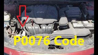 Explaining P0076 Code: Intake Variable Valve Timing (VVT) Control Solenoid Circuit Low (Bank 1)