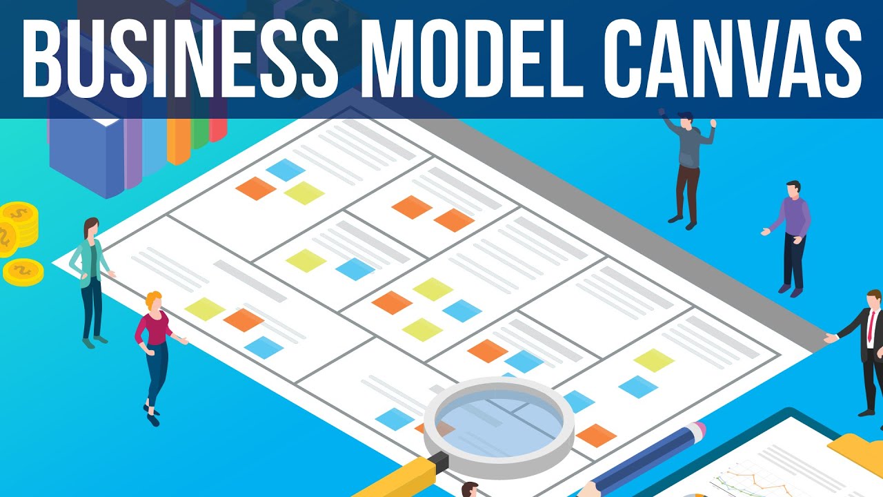 Business Model Canvas avec exemple, en 10 minutes (modèle d'affaire)