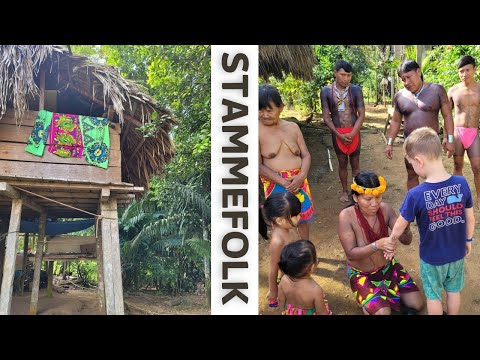 Embera stammen i Panamas regnskov