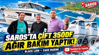 Anotlar Teneke Olmuş! Çift Suzuki DF350 Tam Bakım |  Parker 920 Explorer | Kabat