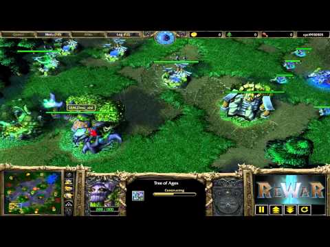 Lucifer.M.Zero (UD) vs IAM Zhou xixi (NE) - Game 2 - WarCraft 3 gameplay - RN353