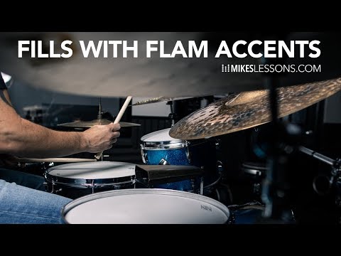 Drum Fills with Flam Accents... kinda