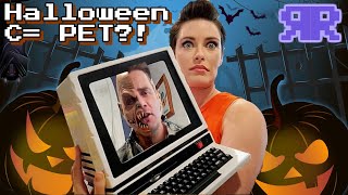 Commodore PET 8-Bit Halloween Prop Teardown + Scarifractic makes kids cry