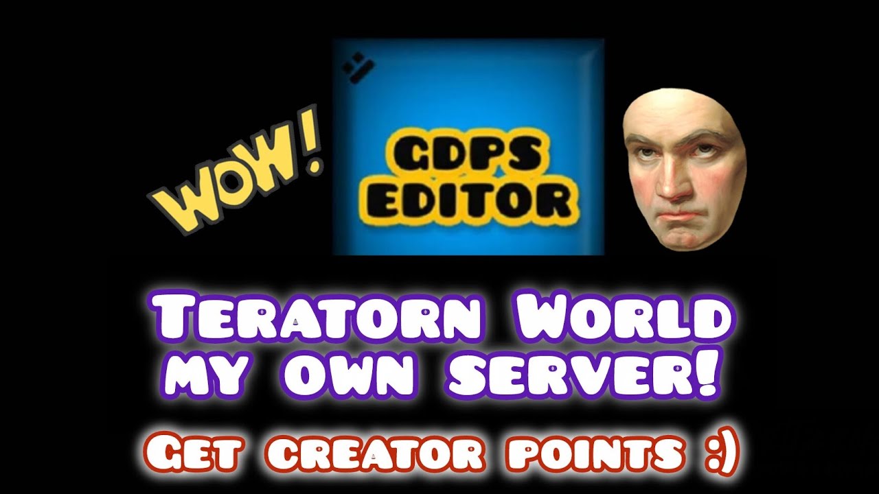 I CREATED MY OWN GEOMETRY DASH PRIVATE SERVER!