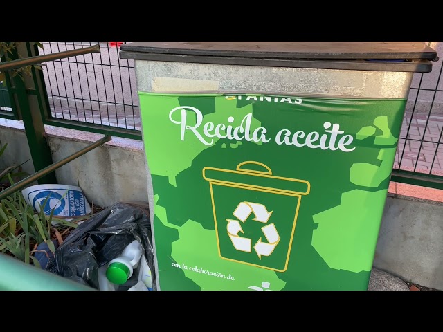 Recicla aceite usado