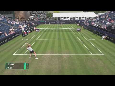 Amarni Banks [WC] (GBR) vs Mingge Xu [WC] (GBR) // 6-2 6-1 // W125 lkley // 2nd Round
