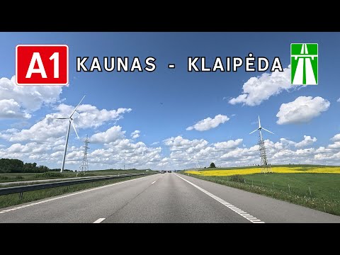 Lithuania: A1 Kaunas - Klaipėda