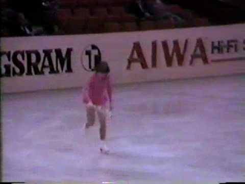1981 World Figure Skating Championships Tracey Wainman  SP CAN NO COMMENTARY