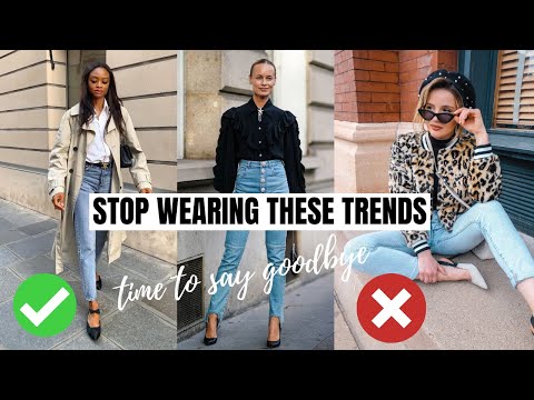 6 Fashion Trends That Are Over In 2021