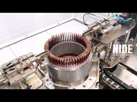 Hairpin Motor Stator Manufacturing Line - Automotive Drive Flat Wire Motor Manufacturing