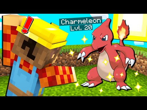 FIRST POKEMON EVOLUTIONS IN PIXELMON ON MINECRAFT ITA!!