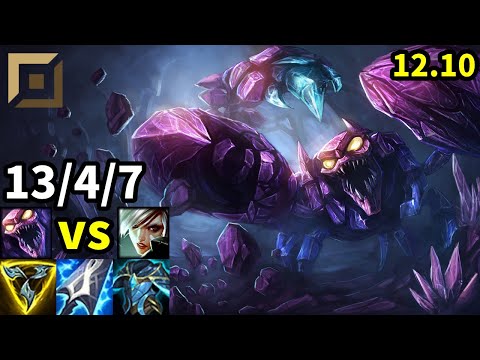 Skarner Top vs Riven - EUW Master | Patch 12.10
