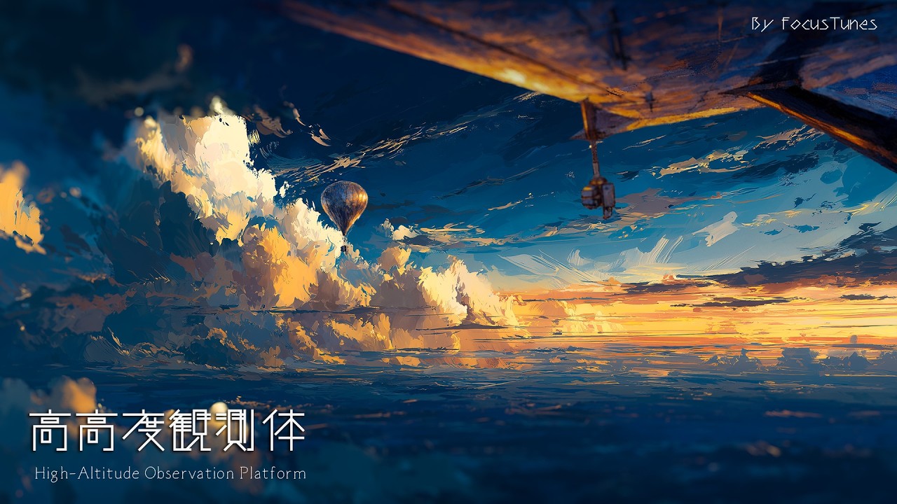 [BGM / Inst] 高高度観測体 - High-Altitude Observation Platform | relax #ai #aiart