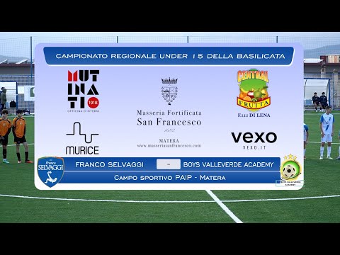 U15 Highlights Franco Selvaggi 7-1 Boys Valleverde Academy