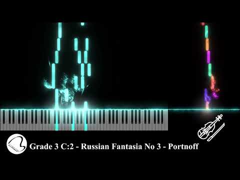 Russian Fantasia No 3 - Piano and Violin - AMEB Violin Series 10 Grade 3 List C No. 2