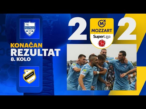 Mozzart Bet Super liga 2024/25 - 8.Kolo: NOVI PAZAR – ČUKARIČKI 2:2 (2:1)