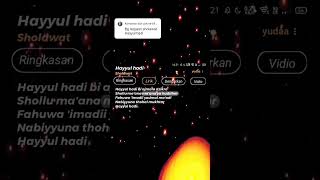 Download lagu Lirik Sholawat hayyul hadi #fyp #lirikgoogle #lyrics #overlay #sholawat #hayyulhadi #hayyul_hadi mp3 Download lagu Lirik Sholawat hayyul hadi #fyp #lirikgoogle #lyrics #overlay #sholawat #hayyulhadi #hayyul_hadi mp3