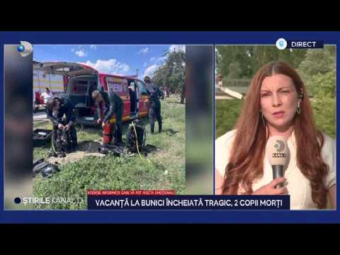 Stirile Kanal D - Vacanta la bunici incheiata tragic: 2 copii morti! | Editie de seara