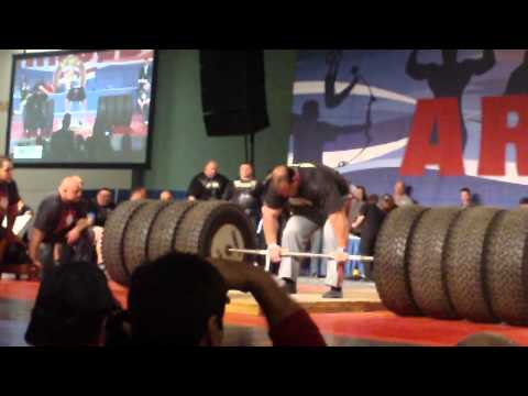 Derek Poundstone Deadlift's OVER 1,000 lbs