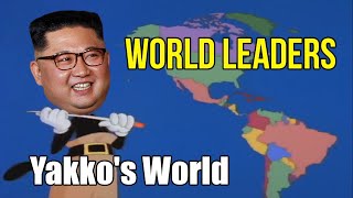 Yakko&#39;s World but 200 World Leaders Singing