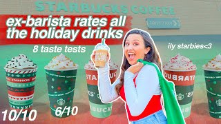 FORMER STARBUCKS BARISTA RATES ALL THE HOLIDAY DRINKS // vlogmas day 5