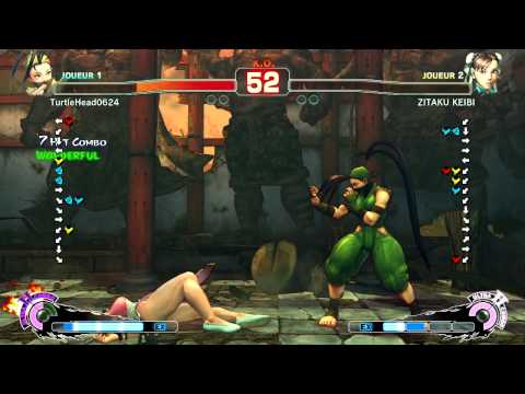 Kx's Blog#51 - AE2012 - TurtleHead0624 vs Chun-Li (ZITAKU KEIBI)