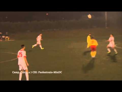 Camp  Calcio a 7 CSI: Paolantonio-MinDc Calcio