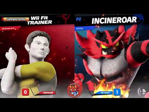 Tulsa Smash Ultimate Weekly #12 WS Obamacare (Wii Fit Trainer) vs Mr Moist (Incineroar)