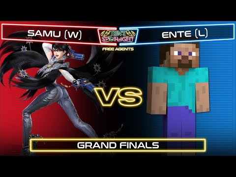 Tru4's Spotlight: Free Agents! Grand Finals - Samu [W] (Bayonetta) vs. Ente [L] (Steve)