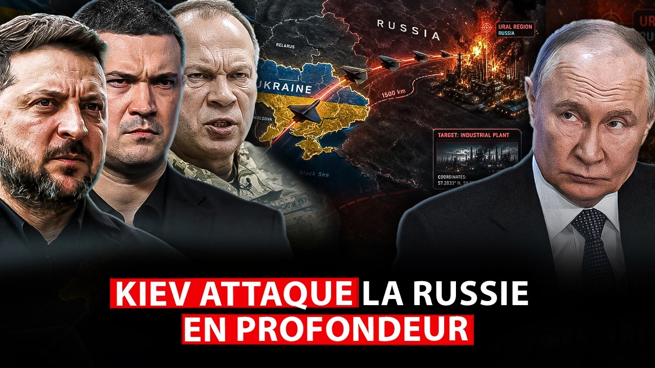L'Ukraine vise le cœur de la Russie. Des usines russe touché par Kiev.