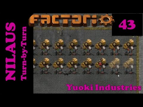 Lets Play Factorio S4E43 - Uranium Power themed Train