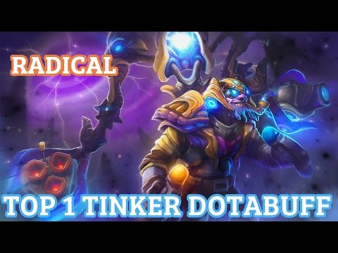 Radical- Top 1 Tinker Dotabuff - dota 2 ranked match