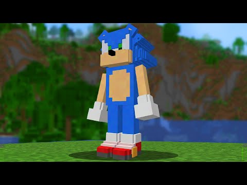 I remade every mob into Sonic in minecraft