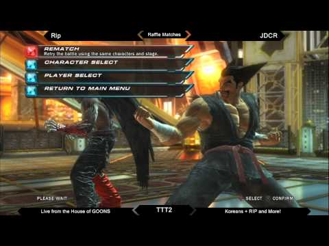 Tekken Tag Tournament 2 - Rip vs JDCR/Saint (Pre-MLG Dallas)