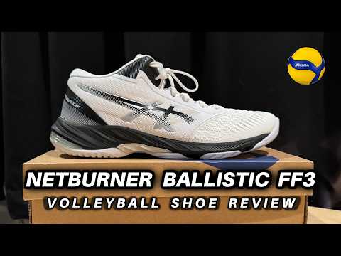 ASICS Netburner Ballistic FF3 Volleyball Shoe Review
