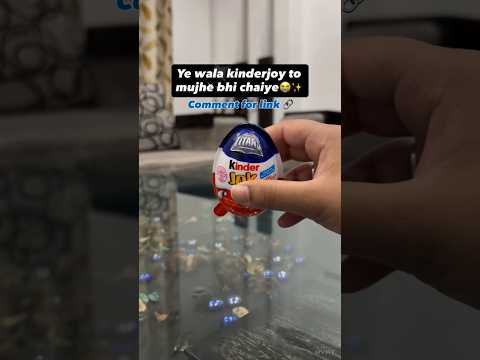 Gujrat Titans Kinder joy is here 😍❤️😘 #shorts#shortsfeed#viratkohli#rcbkinderjoy