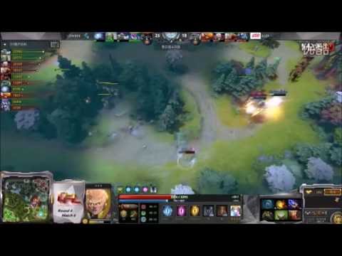 DPL Newbee vs LGD Roshan fight with Epic Io Relocate!
