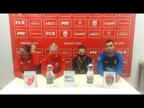 ARKUS liga 7. kolo / Crvena Zvezda - Vrbas / Izjave aktera meča nakon utakmice