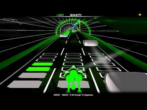 Let´s Audiosurf 8 Bit Tunes #31 [HD] - MMike / 8 Bit enough to Happiness -