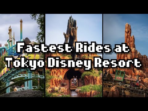 Top 9 Fastest Rides at Tokyo Disney Resort