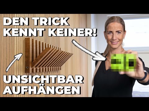 4 Wege Dinge verdeckt aufzuhängen
