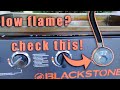 FIXED - Low Flame on Propane Griddle (Blackstone, Camp Chef, etc)